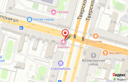Салон красоты Элегант на Советской улице на карте