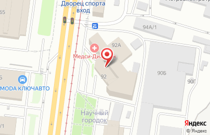 Клиника МЕДСИ в Волгограде на карте