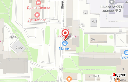 Магазин быстрого питания быстрого питания в Шенкурском проезде на карте