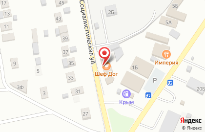 Супермаркет Магнит в Ростове-на-Дону на карте
