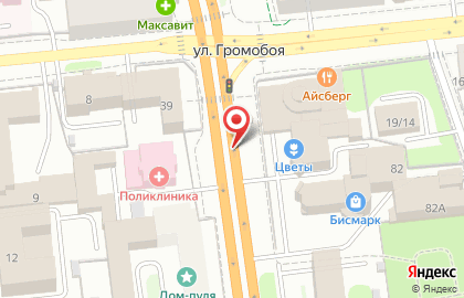Дежавю на проспекте Ленина на карте