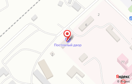 Гостиница Постоялый Двор на улице Челюскина на карте