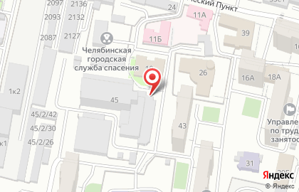 Столовая в Челябинске на карте