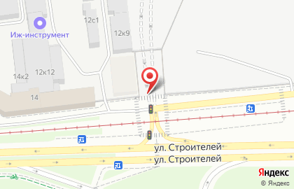 Продуктовый магазин Магнит в Дзержинском районе на карте