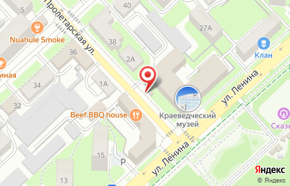 Киоск быстрого питания Ням Ням на карте