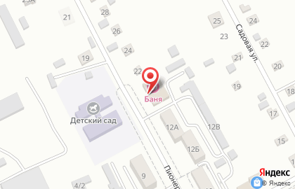 Тополевские бани, ИП Муратова С.Б. на карте