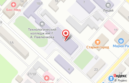 Юргинский технологический колледж на карте