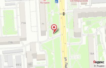 Автостоянка в Красноярске на карте