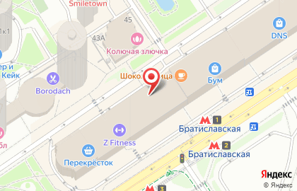 АДАМАС ("СТОЛИЧНЫЙ ЮВЕЛИРНЫЙ ЗАВОД",ООО) на Братиславской (ул Перерва) на карте