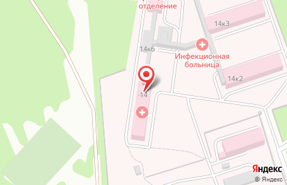 Больница Городская инфекционная больница на карте
