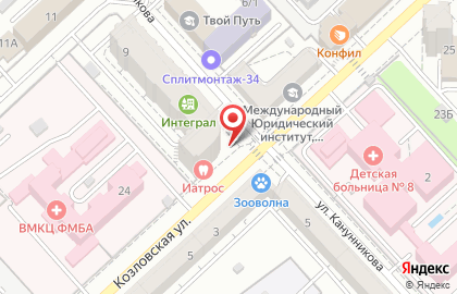 Академия Мастерская Красоты в Ворошиловском районе на карте
