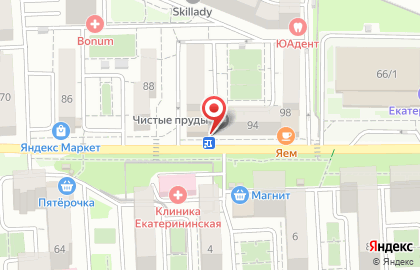 Детский магазин на Восточно-Кругликовской улице на карте