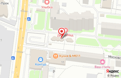 Магазин продуктов в Москве на карте