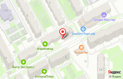 Йола маркет на улице Галии Кайбицкой на карте