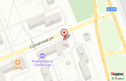 Супермаркет Радуга на Солнечной улице на карте