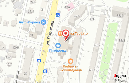 Банкомат Северо-Кавказский банк Сбербанка России на улице Пирогова на карте
