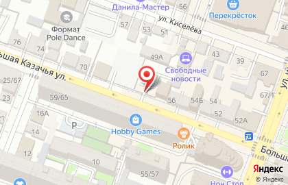 Автостоянка в Саратове на карте