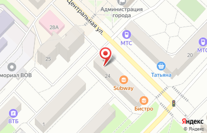 Пиццерия Пыть-Ях на карте