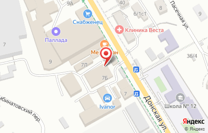 Магазин Азбука ремонта в Центральном районе на карте