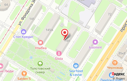 Кладовочка на проспекте Ленина на карте