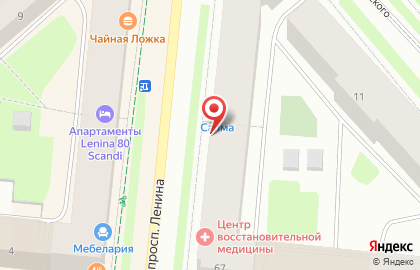 Микрокредитная компания Центр Денежной Помощи-Центр на проспекте Ленина на карте