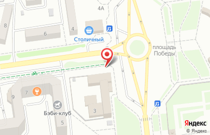 Динамо на проспекте Победы на карте