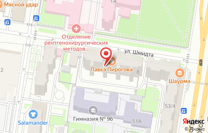 Аптека Экона на улице Лейтенанта Шмидта на карте