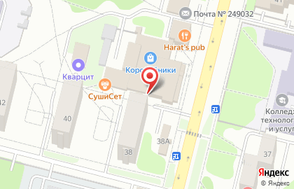Медицинский центр Элита в Калуге на карте