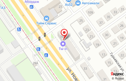 Торгово-сервисная компания Унипартс запчасть на улице Новикова-Прибоя на карте