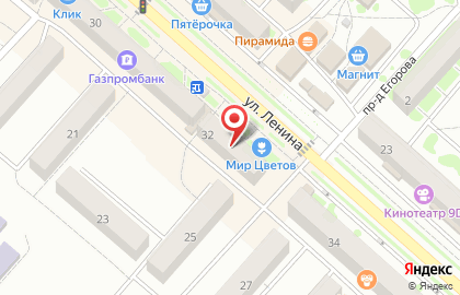Салон оптики Обаятельный Очкарикъ на улице Ленина на карте