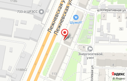 Ломбард Топаз на Лежневской улице на карте