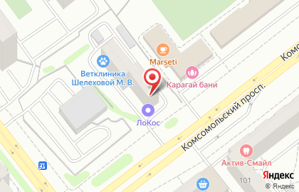 ООО Интерсервис в Курчатовском районе на карте