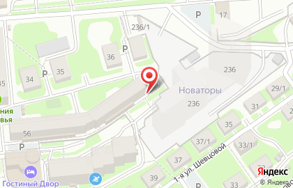 Производственная компания Элекон в Заельцовском районе на карте