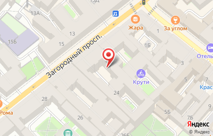 Отель BigGal Rooms на карте