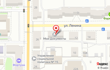 Многофункциональный центр Мои документы, многофункциональный центр в Краснотурьинске на карте