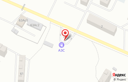 АЗС в Красноярске на карте