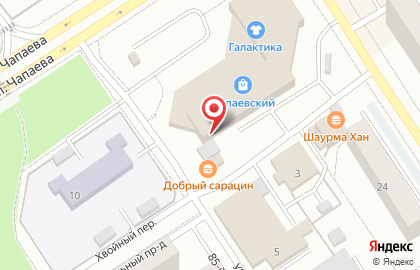 Магазин Миндаль на улице Чапаева на карте