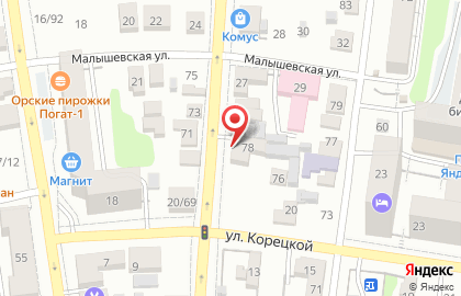 Типография Тираж в Центральном районе на карте