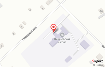 Вишнёвский детский сад на карте