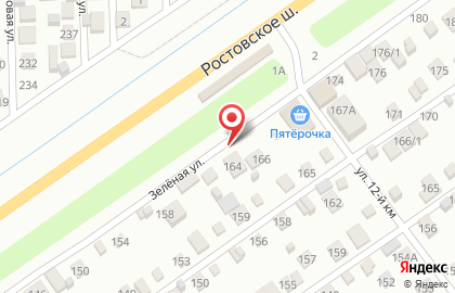 Парикмахерская Красотка в Прикубанском районе на карте