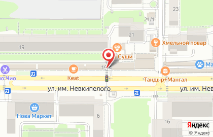 Магазин кондитерских изделий Эклер в Карасунском районе на карте