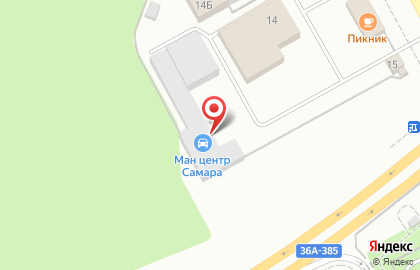 Торгово-ремонтная фирма МАН Центр Самара на карте