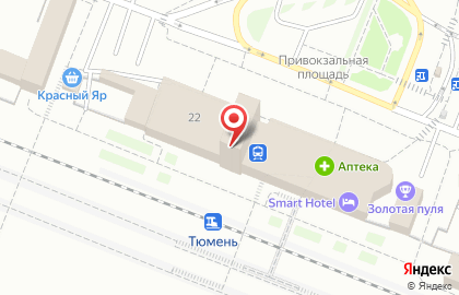 Банкомат Уральский банк реконструкции и развития на Привокзальной улице на карте
