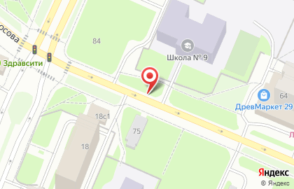 Mail Boxes Etc на проспекте Ломоносова на карте