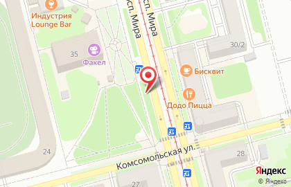 Мастерская по изготовлению ключей, ИП Руппель А.А. в Комсомольске-на-Амуре на карте