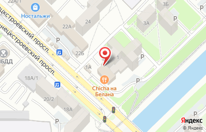 Рекламная группа Лотус в Центральном районе на карте
