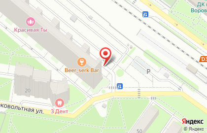 Супермаркет Ярче! в Москве на карте