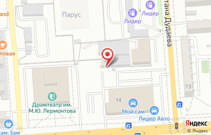 СТО в Ленинском районе на карте