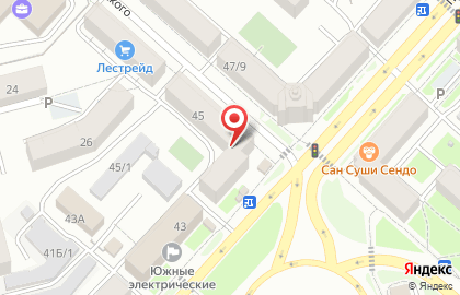 Паспортно-учетный отдел на проспекте Строителей на карте