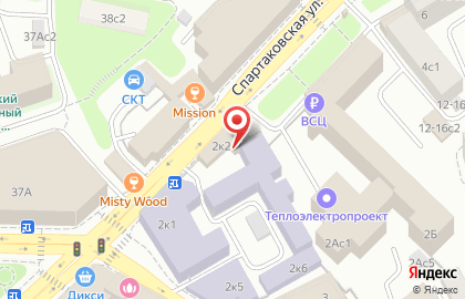 Московская городская экспертно-консультативная комиссия по основаниям, фундаментам и подземным сооружениям при Правительстве Москвы на карте